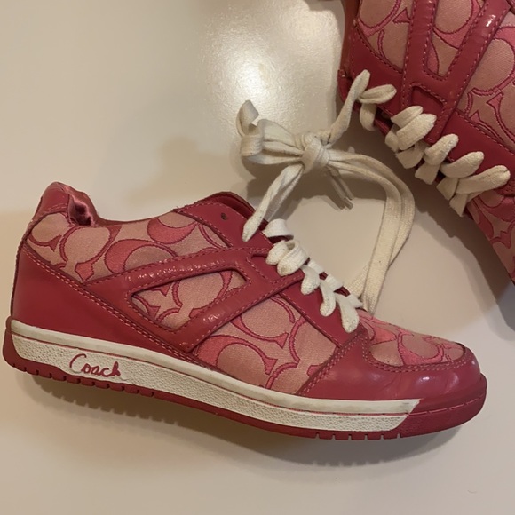 Y2K Pink Coach shoes - Picture 6 of 10